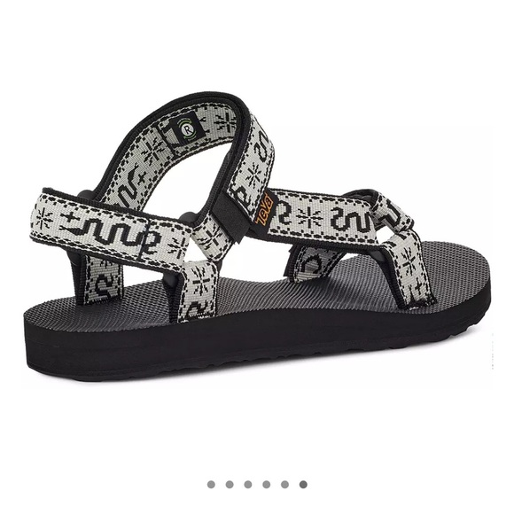 Teva Women's Size 9 Original Universal Sandals White Black NWT Quick-Dry - Picture 8 of 10